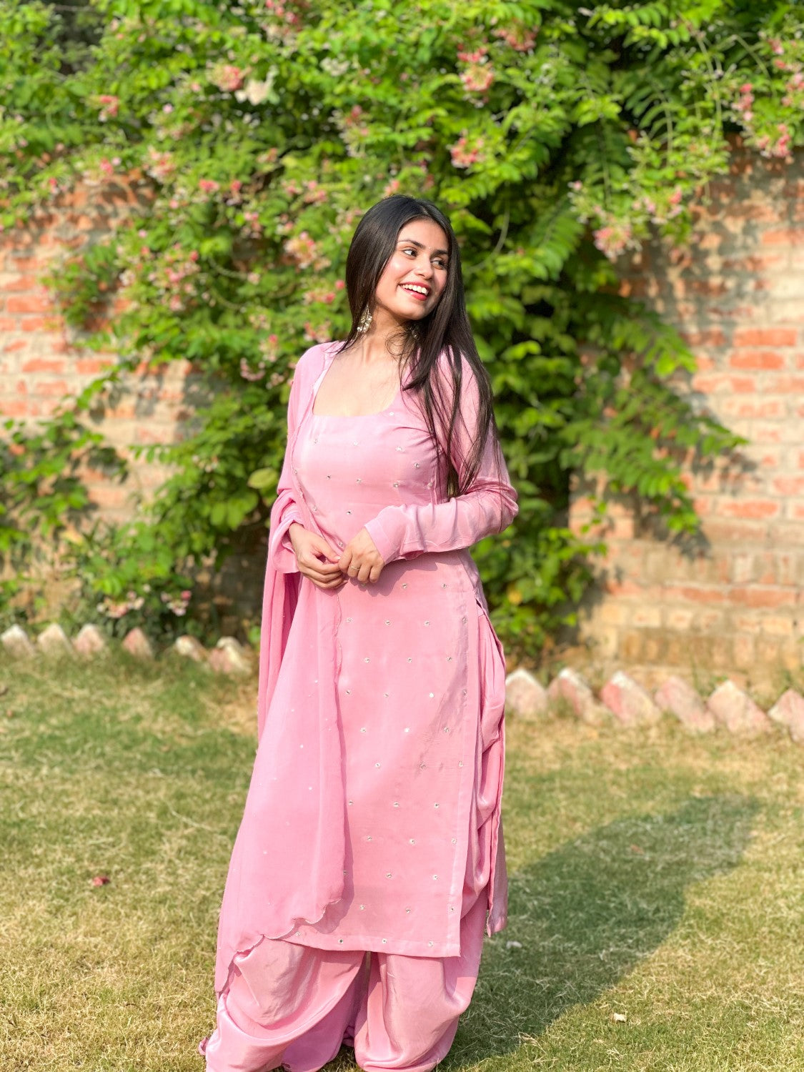 Gulabi Patiala Suit Set