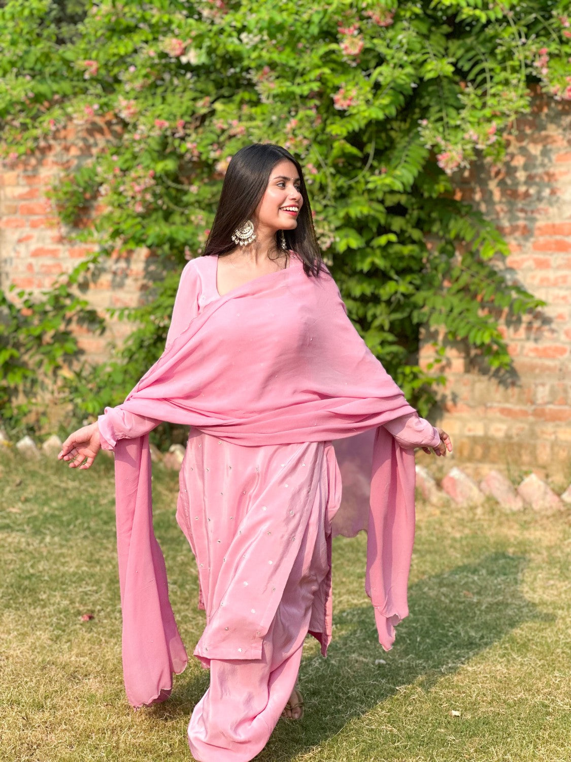 Gulabi Patiala Suit Set