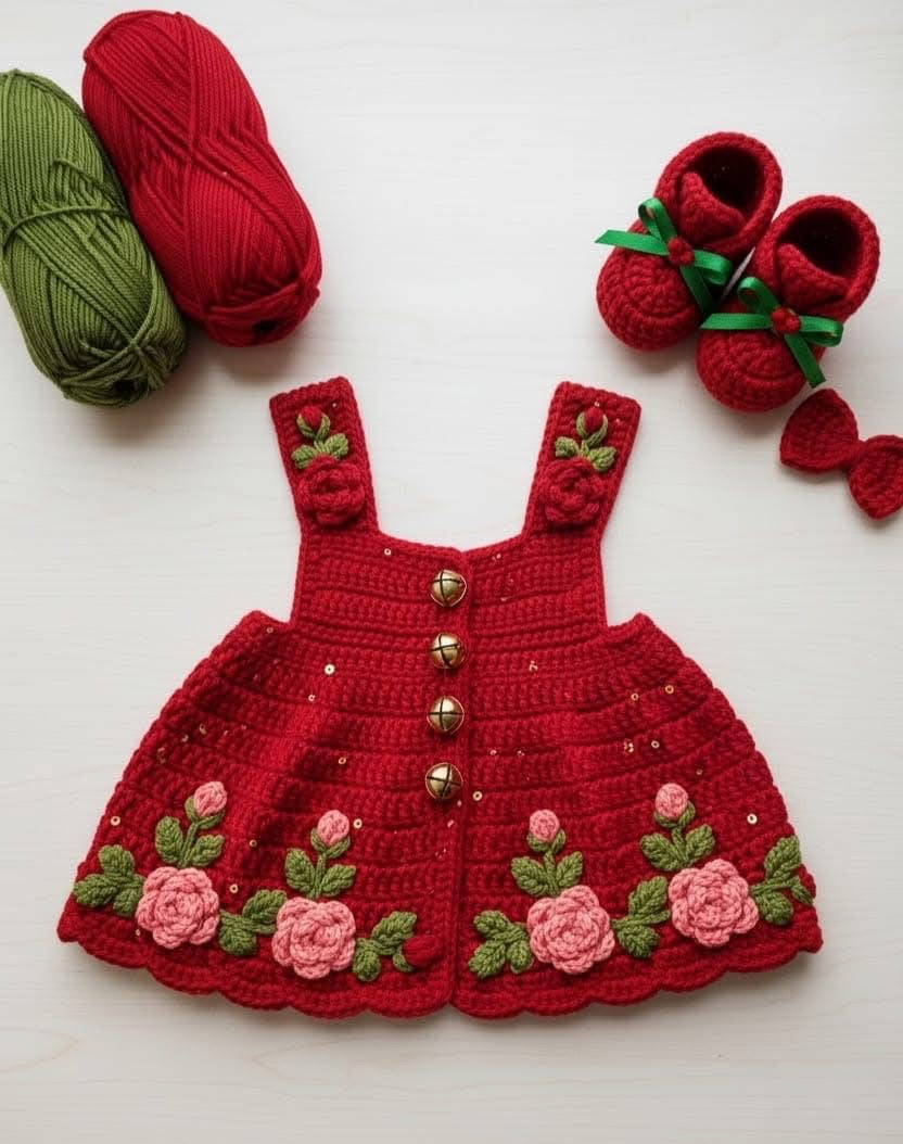 Image of Rose Baby Dress