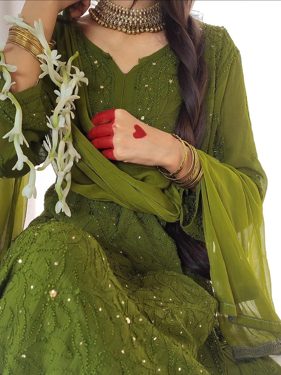 Image of Kashish Green Kurta