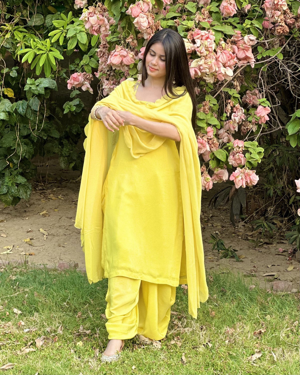 Image of Basanti Patiala Suit