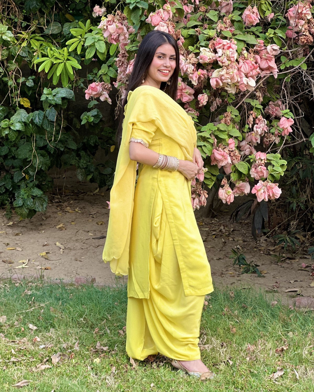 Basanti Patiala Suit