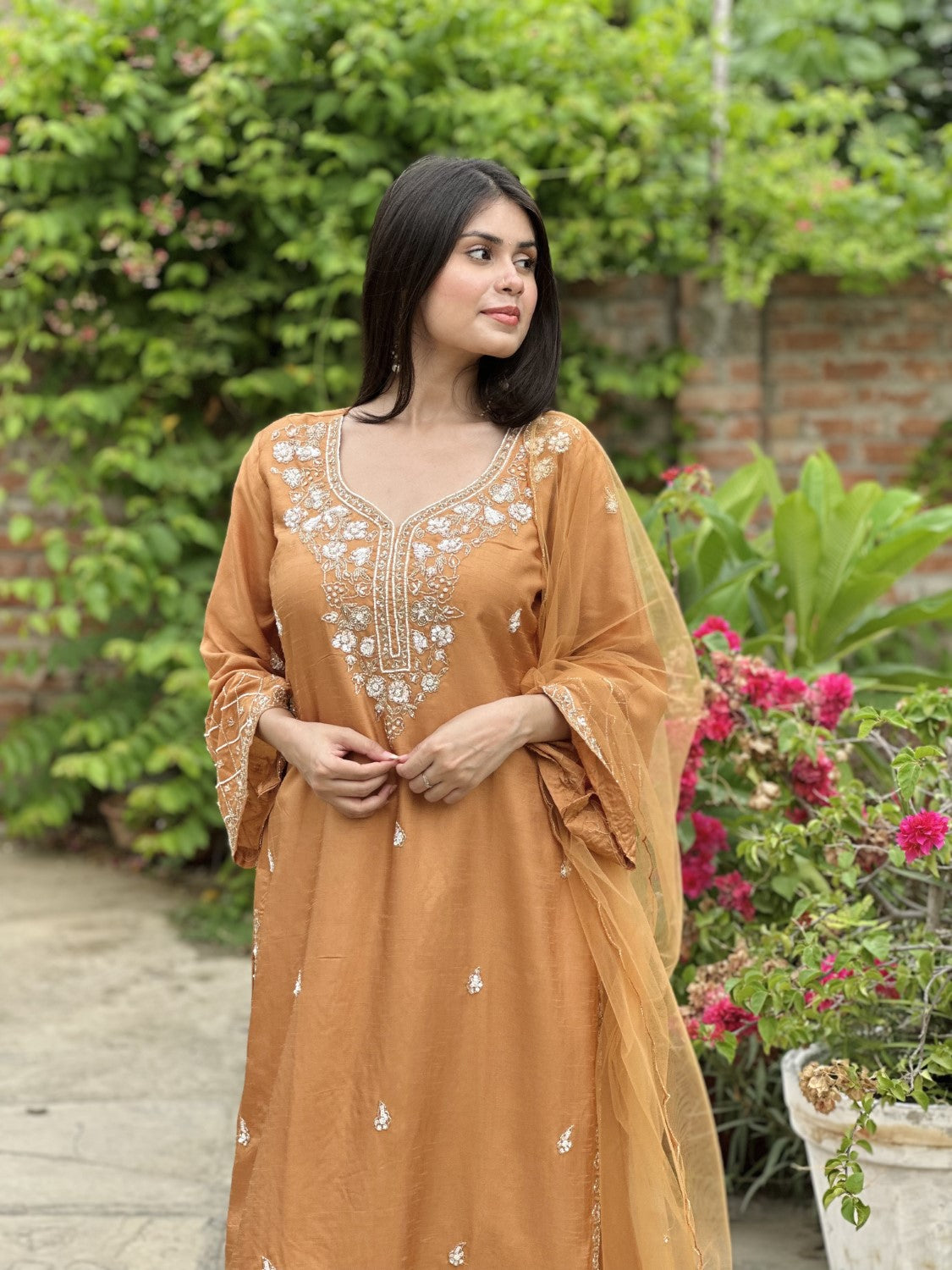 Image of Sunheri Kurta Set